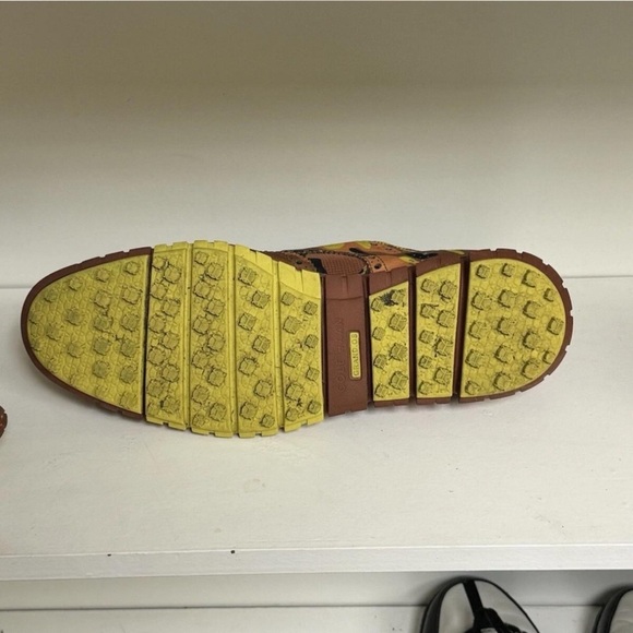Cole Haan Zerogrand Golf Shoes Bill Murray Custom Camo Wingtip Cleats Orange main image 4